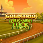 gold trio leprechauns luck race bonanza