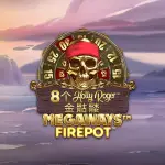 8 Golden Skulls of Holly Roger Megaways