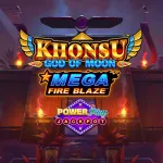 Mega Fire Blaze Khonsu God of Moon PowerPlay Jackpot