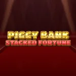 piggy bank stacked fortune