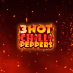3 hot chilli peppers